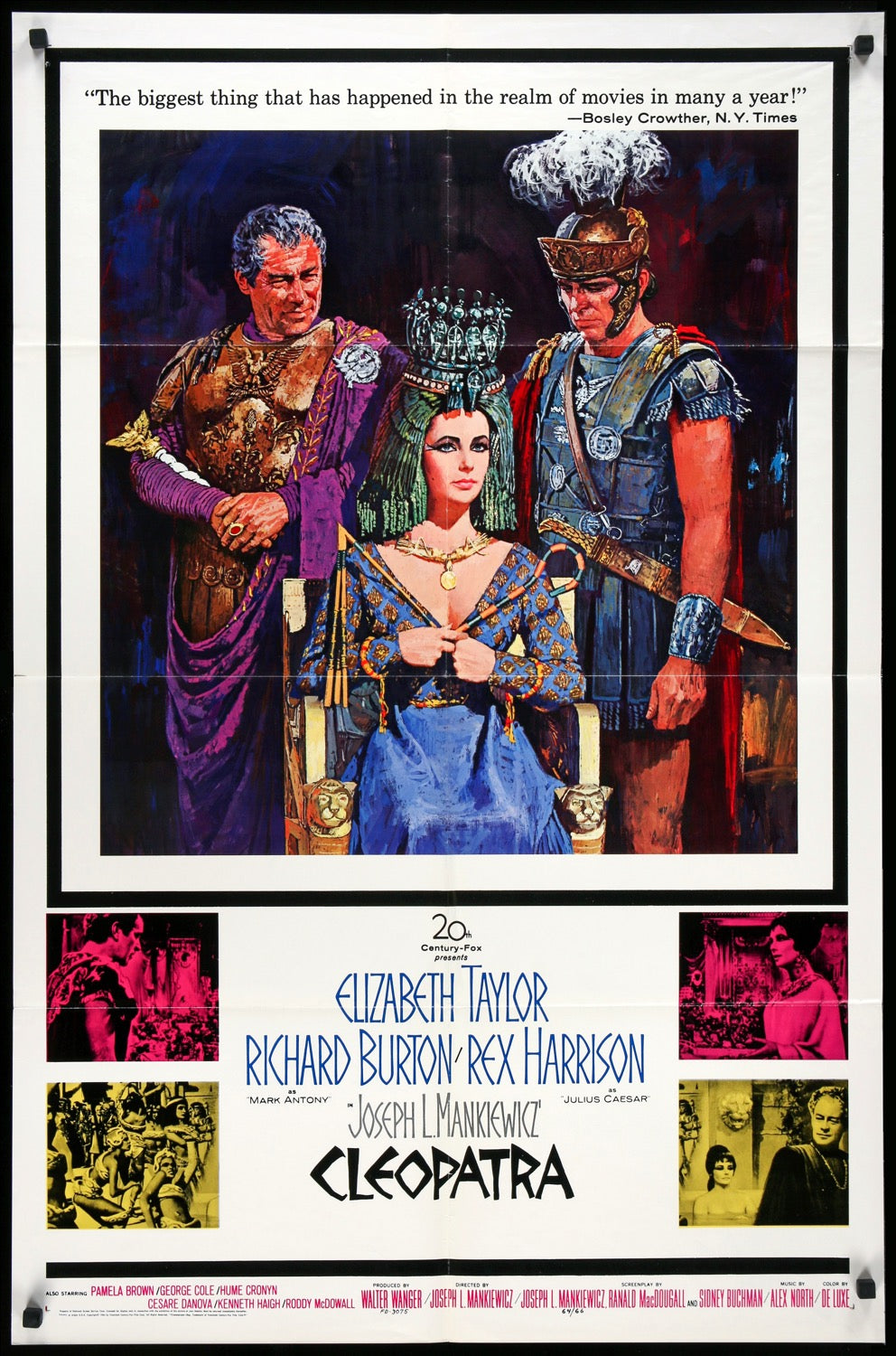 Cleopatra Movie Poster: A Look at the Artwork Through the Years.