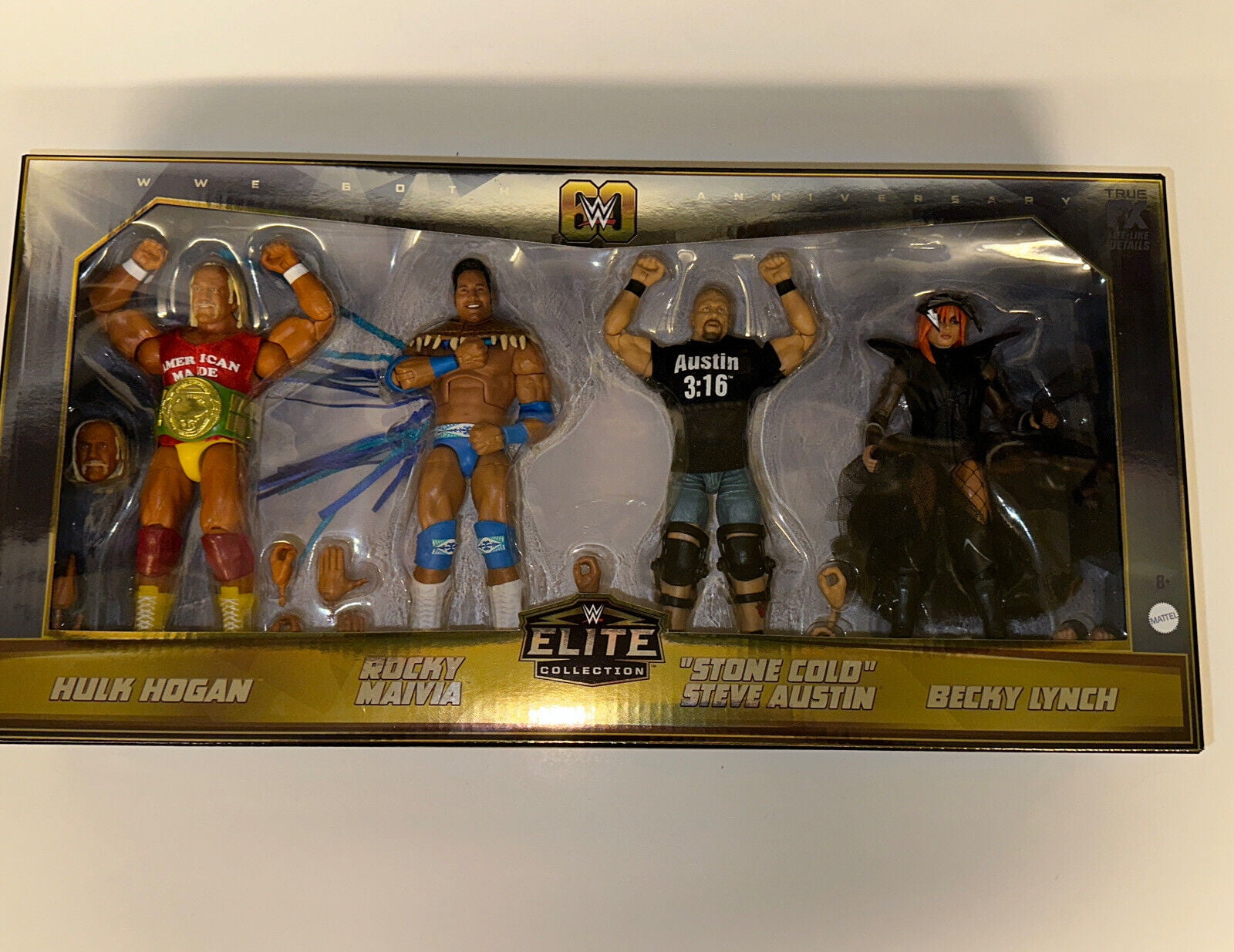 WWE Elite Series 1 First Look: The Rock, Hogan, and More!