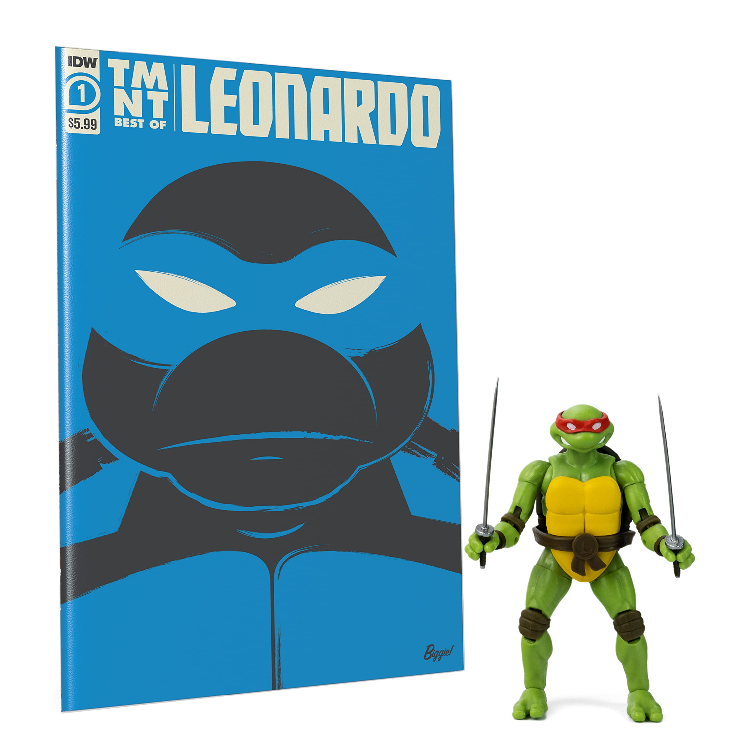 All About Leonardo Comic Book and Action Figure: The Best of the Best