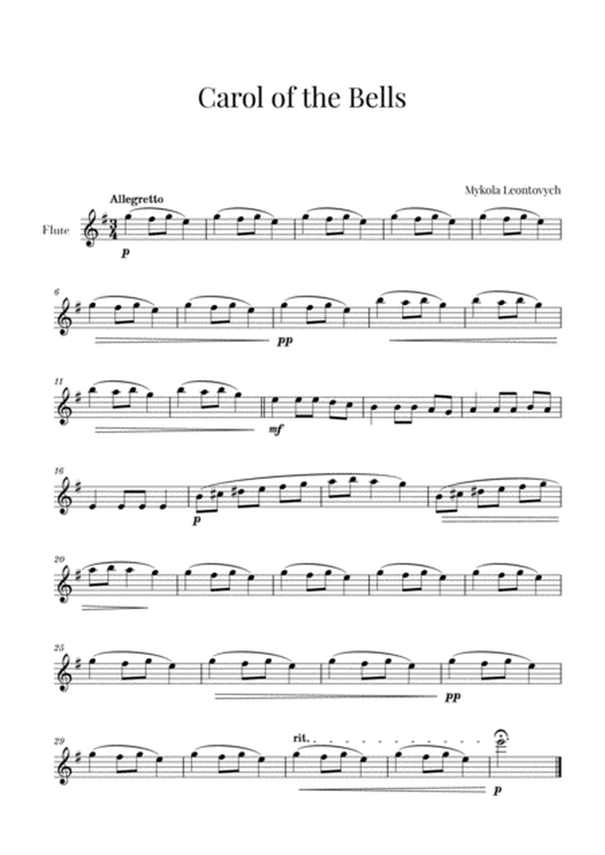 Carol of the Bells Flute Music Sheet for You (The Only Sheet You Need)