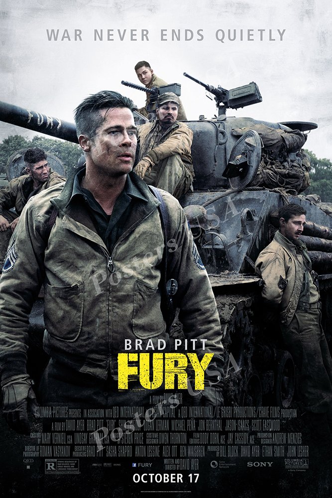 Looking for a Fury Film Poster? Get the Best Deals Here!