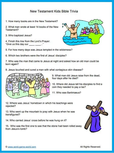 Bible Quizzes for Kids: Discover Fun Facts About the Bible