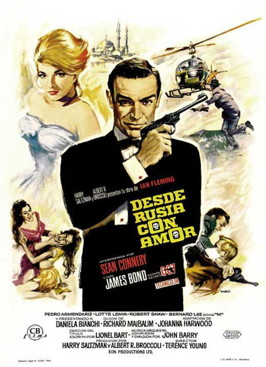 From Russia with Love Film Poster: Cool Designs You Need to See!