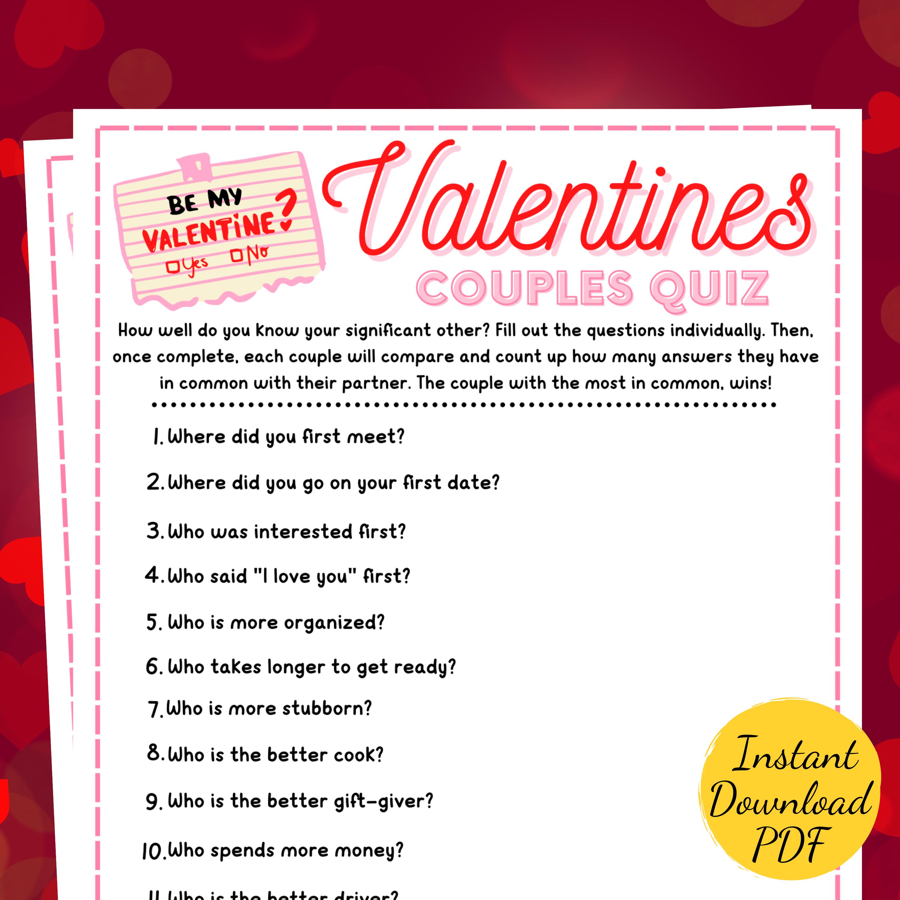 Valentines Day Quizzes to Take Now: Are You Ready for Romance or Still Searching?