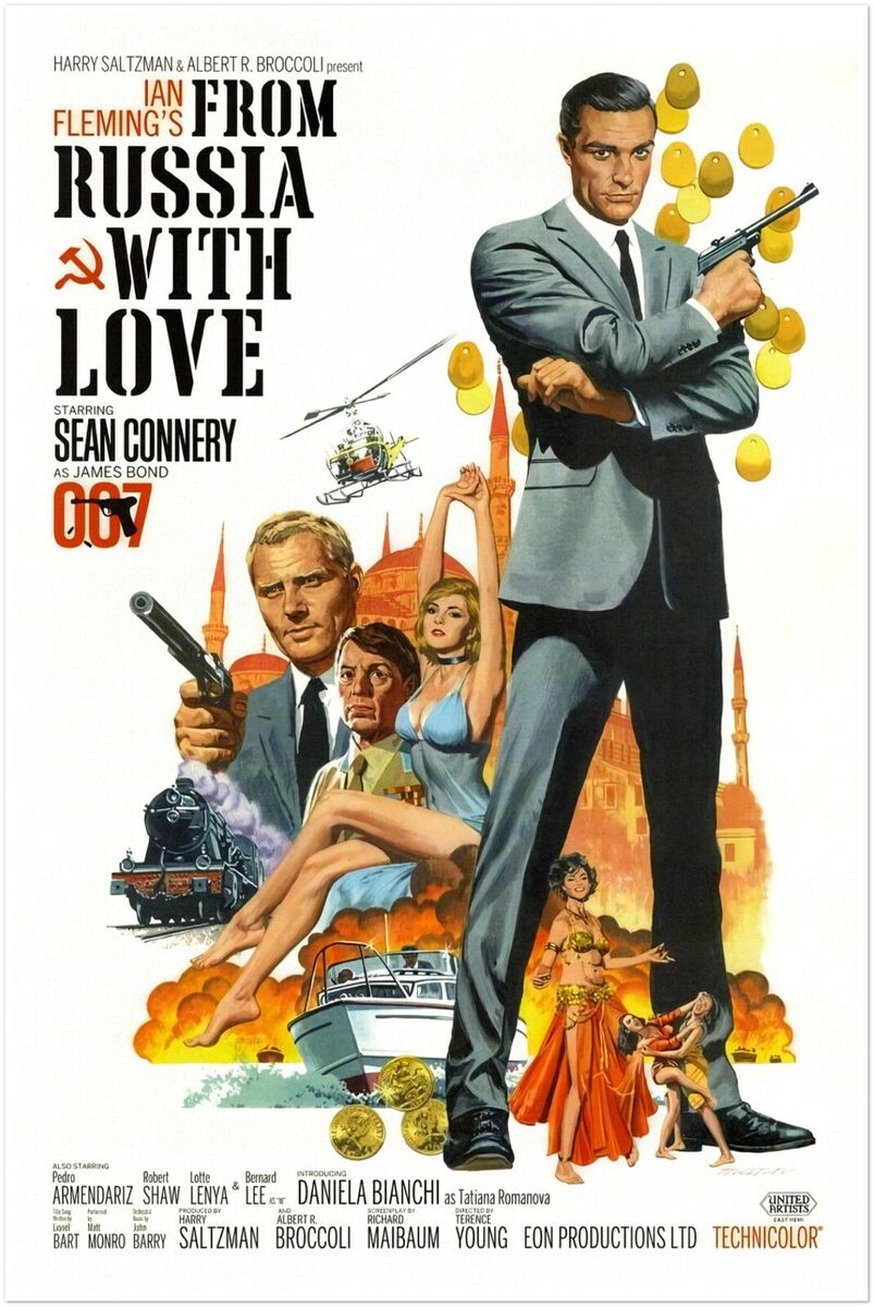 From Russia with Love Film Poster: Cool Designs You Need to See!