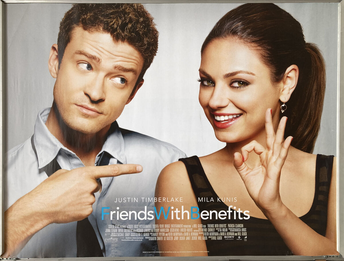 Friends With Benefits Film Poster What Makes It So Iconic And Cool Check It Out Now